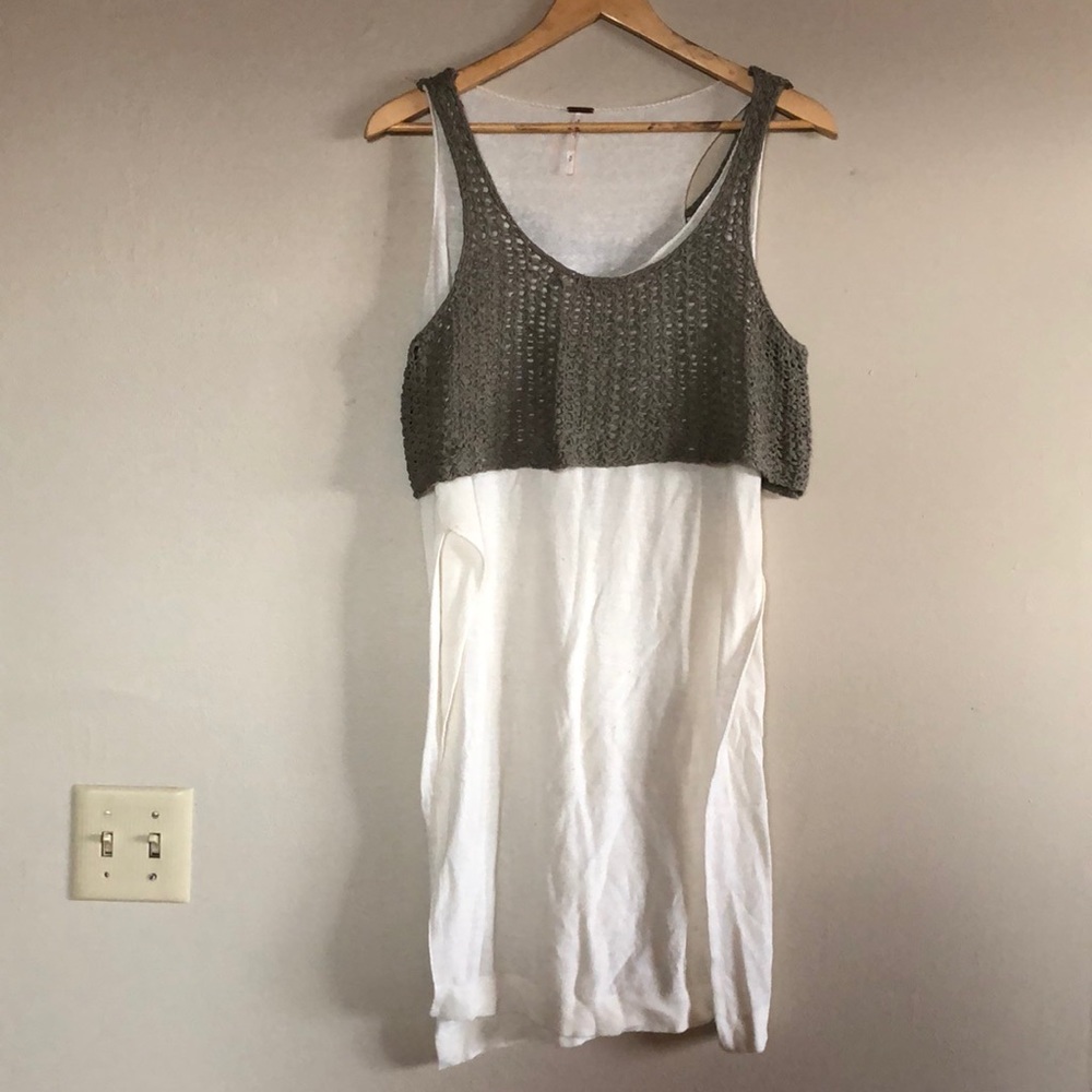 Free People light knit top